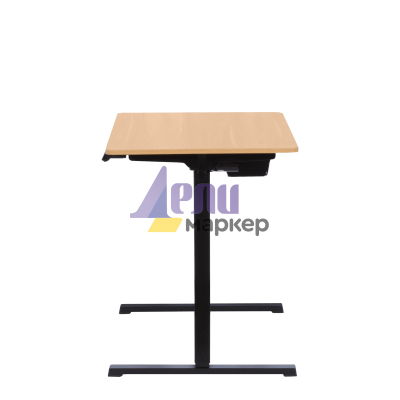 Ергономично регулируемо бюро Carmen CR- 4824 - бук-черен