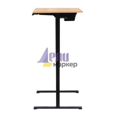 Ергономично регулируемо бюро Carmen CR- 4824 - бук-черен