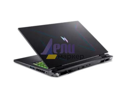 Лаптоп Acer Nitro 5, AN17-51-7593, Core i7-13700H (3.70GHz up to 5.00GHz, 24MB), 17.3" QHD (2560x1440) IPS, 165Hz, 16GB DDR5 (1 slot free), 1024GB PCIe SSD, RTX 4060 8GB GDDR6, Wi-Fi 6e, BT 5.1, HD Mic&Cam, RGB Backlit KB, No OS, Black+Philips 32PHS6808/1