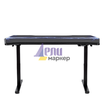 Ергономично геймърско бюро Carmen CR-116 G - черно - син