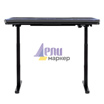 Ергономично геймърско бюро Carmen CR-116 G - черно - син