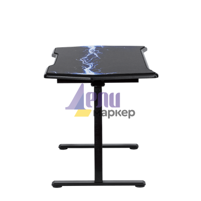 Ергономично геймърско бюро Carmen CR-116 G - черно - син