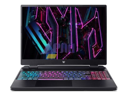 Лаптоп Acer Predator Neo, PHN16-71-983Y, Intel Core i9-13900HX (up to 5.40GHz, 36MB), 16" WQXGA IPS SlimBezel 165Hz, 16GB DDR5 5600MHz, 1024GB PCIe SSD, GeForce RTX 4060 8GB GDDR6, Killer Wi-Fi 6AX 1650i, BT, Micro SD reader, HD cam, Backlit KB, No OS, Bl