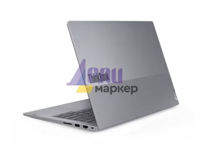 Лаптоп Lenovo ThinkBook 14 G6 Intel Core i7-13700H ( up to 5GHz, 24MB), 16GB DDR5 5200MHz, 512GB SSD, 14" WUXGA (1920x1200) IPS AG, Intel Iris Xe Graphics, 1080p&IR Cam, WLAN, BT, Backlit KB, FPR, Arctic Grey, DOS, 3Y