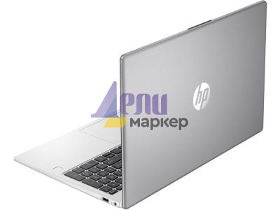 Лаптоп HP 250 G10 Turbo silver, Core i3-1315U(up to 4.5Ghz/10MB/6C), 15.6" FHD IPS AG + WebCam, 8GB 3200Mhz 1DIMM, 512GB PCI SSD, Wi-Fi 6 +BT 5.3, 3C Long Life Batt, Free Dos