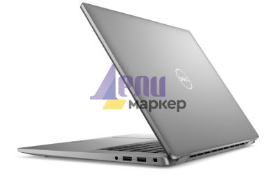 Лаптоп Dell Latitude 7640, Intel Core i5-1345U vPro (12 MB cache, 10 cores, up to 4.70 GHz), 16.0" FHD+ (1920x1200) AG, IPS, 250 nits, 16 GB, LPDDR5, 4800 MT/s, integrated, 512 GB SSD PCIe M.2, Intel Iris Xe Graphics, FHD IR Cam and Mic, WiFi 6E, FPR, SCR