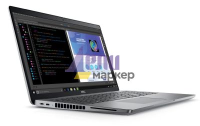 Лаптоп Dell Precision 3580, Intel Core i7-1360P (18 MB, 12 cores, 2.2 GHz to 5.0 GHz), 15.6" FHD (1920x1080), 250 nits, WWAN, RGB Cam, 16 GB, 2 x 8 GB, DDR5, 4800 MT/s, 512 GB M.2 PCIe x4 NVMe, NVIDIA RTX A500, 4GB, Wi-Fi 6E, FPR, Backlit, Win 11 Pro, 3Y
