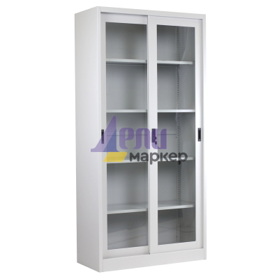 Метален шкаф Carmen CR-1267 L - сив