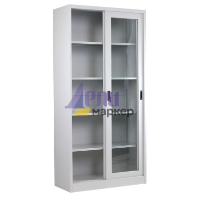 Метален шкаф Carmen CR-1267 L - сив