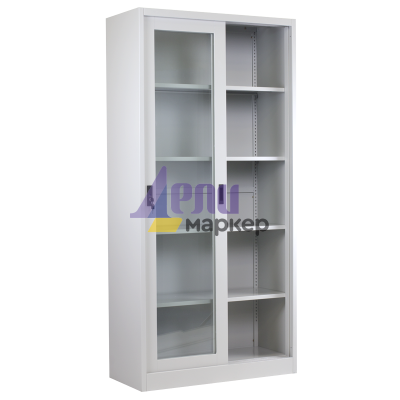 Метален шкаф Carmen CR-1267 L - сив