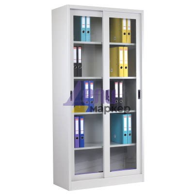 Метален шкаф Carmen CR-1267 L - сив