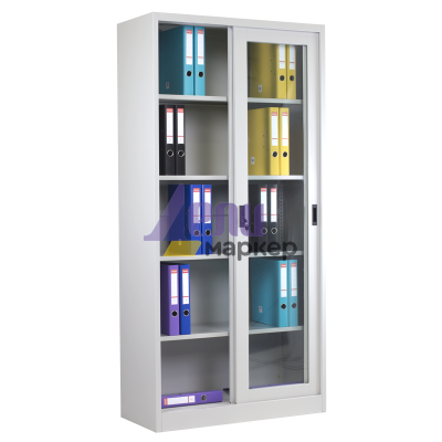 Метален шкаф Carmen CR-1267 L - сив