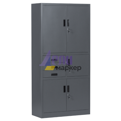 Метален шкаф Carmen CR-1281 Е SAND - графит