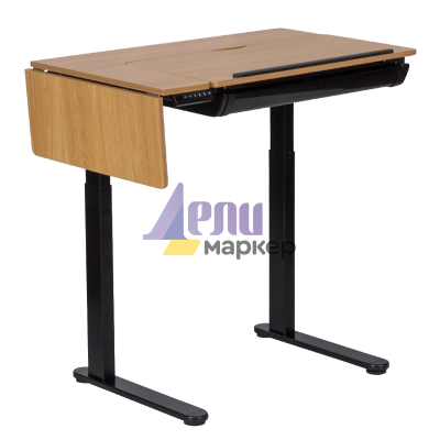 Ергономично регулируемо бюро Carmen CR-122 - бук