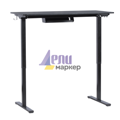 Ергономично регулируемо бюро Carmen CR- 4825 - черен