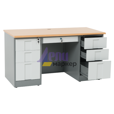 Метално бюро Carmen CR-1311 L