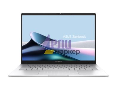 Лаптоп Asus Zenbook UX3405MA-QD131W, INTEL Ultra 7,14." OLED ,WUXGA 1920X1200 16:10, DDR5 16GB(ON BD.),1 TB PCIEG4 SSD, Intel Art Graphics, Widnows 11, Silver