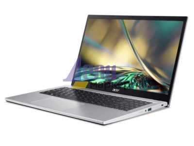 Лаптоп Acer Aspire 3, A315-59-53AA, Intel Core i5 1235U (up to 4.4GHz, 12MB), 15.6" FHD (1920x1080) IPS SlimBezel AG, 16GB DDR4 (2x8GB), 512GB SSD PCIe, Intel UMA Graphics, Cam&Mic, 802.11ac + BT, No OS, Silver