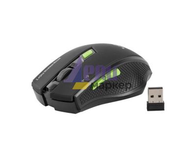 Мишка uGo Mouse MY-04 Безжична оптична, USB, Черна