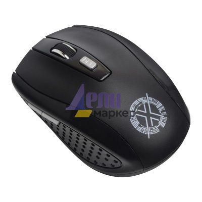 Мишка ROXPOWER ROXOFFICE LK-140 Безжична оптична, USB, Черна
