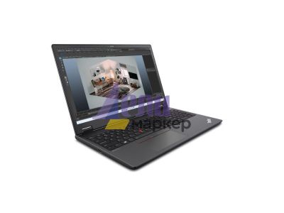 Лаптоп Lenovo ThinkPad P16v G1 Intel Core i7-13700H (up to 5GHz, 24MB), 32GB DDR5 5600MHz, 1TB SSD, 16" WQUXGA (3840x2400) IPS AG, NVIDIA RTX A1000/6GB, WLAN, BT, Color Calibration, 5MP&IR Cam, FPR, Backlit KB, Win11Pro, 3Y