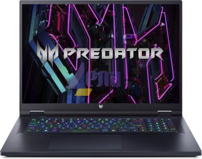 Лаптоп Acer Predator Neo PHN18-71-7972, Intel Core i7-14650HX (up to 5.10GHz, 30MB), 18" WQXGA (2560x1600) IPS 165Hz, 16GB DDR5 5600MHz, 1024GB PCIe NVMe SED SSD, RTX 4060 8GB GDDR6, Wi-Fi 6 AX INTEL Killer, BT, HDcam+mic, RGB-backlit Kb, Black, No OS
