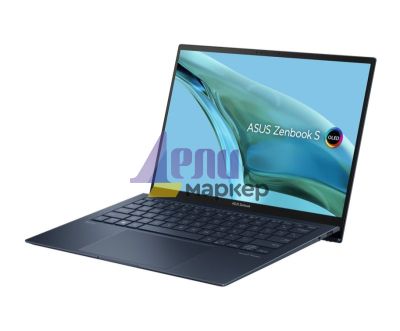 Лаптоп Asus S Zenbook UX5304MA-NQ039W Intel Ultra 7 155U 1.7 GHz (12MB Cache, up to 4.8 GHz, 12 cores, 14 Threads),13.3", OLED 3k+ ( 2880X1800 )16:10, 32GB LPDDR5, 1TB SSD,Intel Iris Xe Graphics,Windows 11,Basalt Grey