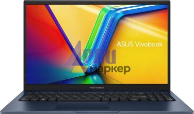 Лаптоп Asus Vivobook X1504VA-NJ857,Intel Core i3-1315U  1.2 GHz (10MB Cache, up to 4.5 GHz, 6 cores, 8 Threads), 15.6" FHD(1920x1080), 16GB (8 GB on BD),512G PCIEG3 SSD, No OS,Quiet Blue