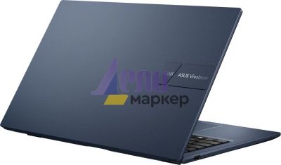Лаптоп Asus Vivobook X1504VA-NJ857,Intel Core i3-1315U  1.2 GHz (10MB Cache, up to 4.5 GHz, 6 cores, 8 Threads), 15.6" FHD(1920x1080), 16GB (8 GB on BD),512G PCIEG3 SSD, No OS,Quiet Blue