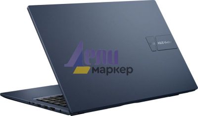Лаптоп Asus Vivobook X1504VA-NJ857,Intel Core i3-1315U  1.2 GHz (10MB Cache, up to 4.5 GHz, 6 cores, 8 Threads), 15.6" FHD(1920x1080), 16GB (8 GB on BD),512G PCIEG3 SSD, No OS,Quiet Blue