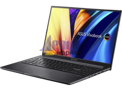 Лаптоп Asus Vivobook 15 OLED X1505ZA-MA255W, I7-12700H ,15.6" (2880X1620),16:9 OLED ,16GB 512GB SSD,Intel Iris UMA Graphics Windows 11, Indie Black