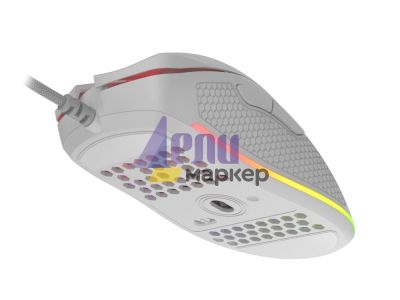 Мишка Genesis Light Weight Gaming Mouse Krypton 550 8000 DPI RGB Software White