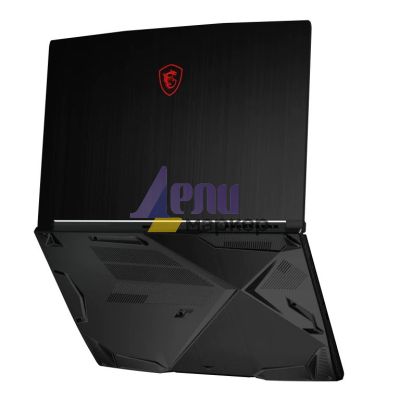 Лаптоп MSI Thin GF63 12VE, i5-12450H (8C/12T, 12 MB, up to 4.40 GHz), 15.6" FHD (1920x1080), 144Hz, IPS-Level, RTX 4050 6GB GDDR6 (Up to 1605MHz), 16GB DDR4 (2x8, 3200MHz), 1TB NVMe SSD Gen4x4, Red Backlit Gaming KBD, NO OS, Black, 1.86 kg