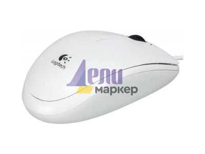 Мишка Logitech B100 Optical Mouse for Business White