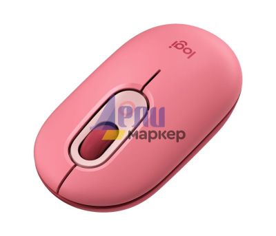 Мишка Logitech POP Mouse with emoji - HEARTBREAKER_ROSE - EMEA
