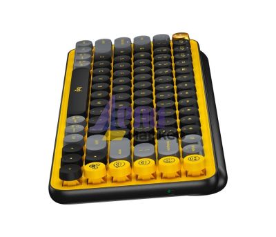 Клавиатура Logitech POP Keys Wireless Mechanical Keyboard With Emoji Keys - BLAST_YELLOW - US INT'L - INTNL