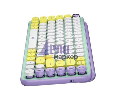 Клавиатура Logitech POP Keys Wireless Mechanical Keyboard With Emoji Keys - DAYDREAM_MINT - US INT'L - INTNL