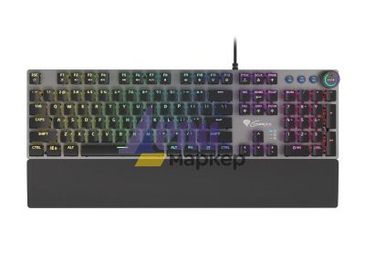Клавиатура Genesis Mechanical Gaming Keyboard Thor 400 RGB Backlight Red Switch US Layout Software
