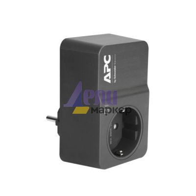 Филтър APC Home/Office SurgeArrest 1 Outlet 230V, Black, Germany