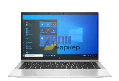 Лаптоп HP EliteBook 840 G8, Core i5-1135G7(2.4Ghz, up to 4.2GHz/8MB/4C), 14" FHD AG 400 nits, 16GB 3200Mhz 1DIMM, 512GB PCIe SSD, WiFi 6AX201+BT5, Backlit Kbd, NFC, FPR, Active SmartCard, 3C Long Life, Win 10 Pro