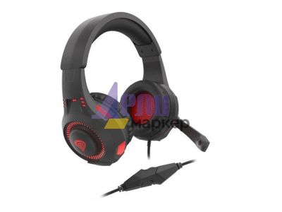 Слушалки Genesis Gaming Headset Radon 210 7.1 With Microphone USB Black-Red