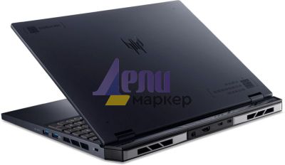 Лаптоп Acer Predator Neo, PHN16-72-90BV, Intel Core i9-14900HX (up to 5.80GHz, 36MB), 16" WQXGA (2560x1600) IPS SlimBezel 165Hz, 16GB DDR5 5600MHz, 1024GB PCIe SSD, RTX 4060 8GB GDDR6, Killer Wi-Fi 6AX 1650i, BT, MicroSD reader, Backlit KB, No OS, Black