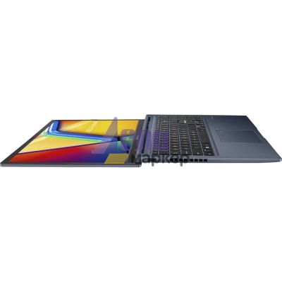 Лаптоп Asus Vivobook M1502YA-BQ018, AMD Ryzen R7-7730U, 15.6 "FHD (1920X1080) 16:9,16GB DDR4 (8 GB on BD),1TB SSD,Backlit Keyboard , NO OS, Quiet Blue