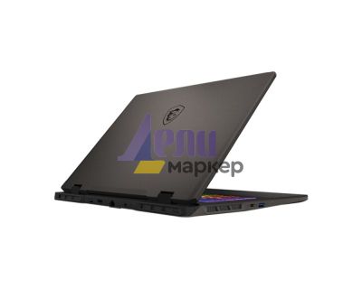 Лаптоп MSI Sword 16 HX B14VGKG, RTX 4070 8GB GDDR6, i7-14700HX (20C/28T, up to 5.5 GHz, 33MB), 16" 16:10 QHD+(2560x1600), 240Hz, 100% DCI-P3, 16GB DDR5 (8GBx2), 1TB NVMe SSD Gen4x4, Intel WiFi 6E, Windows 11 Home, 4 cell, 65Whr, 24-Zone RGB Gaming KBD, 2Y