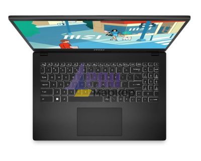 Лаптоп MSI Modern 15 H C13M, 15.6" FHD (1920x1080), 60Hz, IPS, i7-13700H (14C/20T, Max 5.00 GHz), Iris Xe Graphics, 16GB DDR4 (2x8GB 3200MHz), 512GB NVMe SSD Gen4x4, Intel WiFi 6E, backlight KBD(White), Windows 11 Home Advanced, 3 cell 53.5Whr, 2Y, Classi