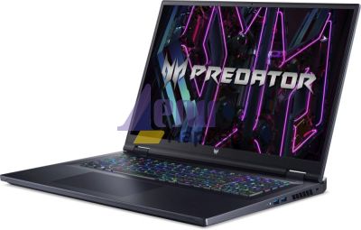 Лаптоп Acer Predator Neo PHN18-71-96ML, Intel Core i9-14900HX (up to 5.70GHz, 36MB), 18" WQXGA (2560x1600) IPS 165Hz, 16GB DDR5 5600MHz, 1024GB PCIe NVMe SED SSD, RTX 4070 8GB GDDR6, Wi-Fi 6 AX INTEL Killer, BT, HDcam+mic, RGB-backlit Kb, Black, No OS