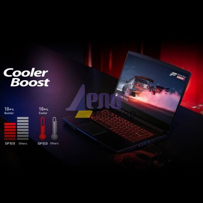 Лаптоп MSI Thin GF63 12VE, i5-12450H (8C/12T up to 4.40 GHz, 12 MB), 15.6" FHD (1920x1080) AG, 144Hz, IPS, 16GB DDR4 (1x16 3200MHz), 512GB PCIe SSD, RTX 4050 6GB GDDR6, 1x 2.5" FREE, WiFi 6E, 3 cell, 52.4Whr, 84 key Red Backlit KBD, Black+MSI Gaming Heads