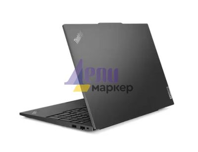 Лаптоп Lenovo ThinkPad E16 G1 AMD Ryzen 7 7730U (2.0GHz up to 4.5GHz, 16MB), 24GB(8+16) DDR4 3200MHz, 1TB SSD, 16" WUXGA (1920x1200) IPS AG, AMD Radeon Graphics, WLAN, BT, 1080p&IR Cam, Backlit KB, FPR, 3 cell, Graphite Black, DOS, 3Y