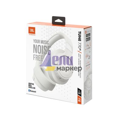 Слушалки JBL T770NC WHT HEADPHONES