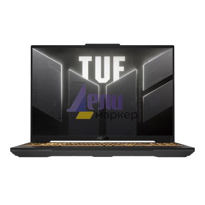 Лаптоп Asus TUF F16 FX607JU-N3138, i7-13650HX 2.4 GHz (24M  Cache, up to 4.9 GHz, 14 cores), 16" FHD+ (1920x 1200) 16:10,165z,16GB DDR5 ,1TB PCIe 4.0,RTX 4050 6GB GDDR6, Wi-Fi 6(802.11ax)Backlit Chiclet Keyboard 1-Zone RGB, no OS, Mecha Gray